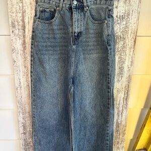 Steve Madden Indigo Straight Skirt